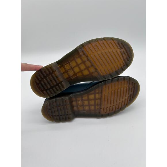 Doc Martens Unisex Oxford Leather Shoes 1461 Light Blue Men’s 7 Women’s 8 - Picture 5 of 6